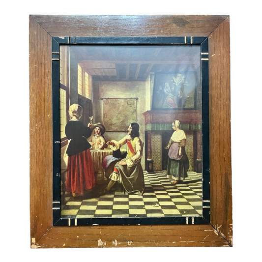 Pieter De Hooch Framed Print