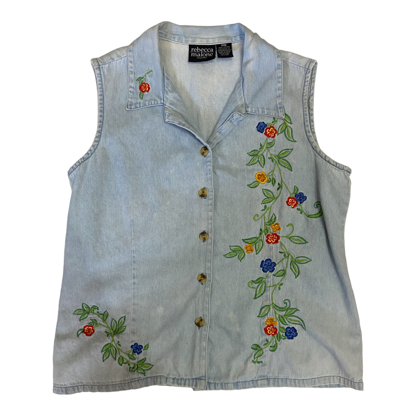 Rebecca Malone Embroidered Vest